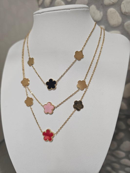COLLANA FIORE ORO